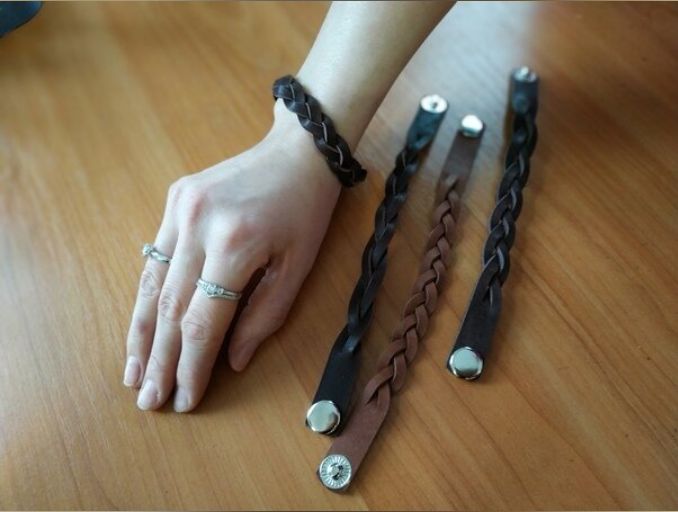 Мастер-класс «Кожаный браслет»